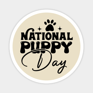 National-Puppy-Day Magnet